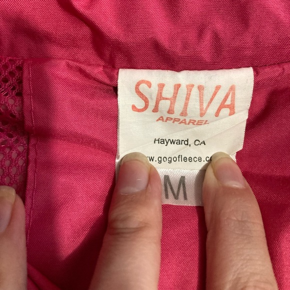 Gogofleece Shiva Jacket in Pink with Reflective Striping and Full Mesh Lining M - Picture 4 of 6